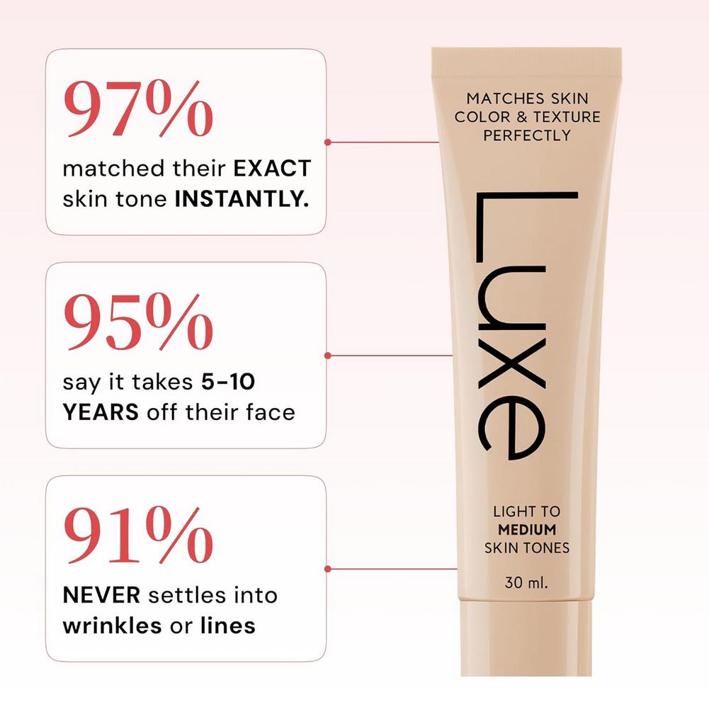 Color Changing Foundation Luxu - огляд і ціна Luxury Natural Skincare